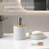 Badezimmer Accessoires Set, Badset Zubehörset 6-teilig oval Produktbild-Vorschau 4