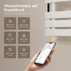 EMKE Elektrischer Handtuchheizkörper, APP Smart Steuerung Produktbild-Vorschau 5