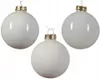 Weihnachtskugeln Glas 5-7cm 21er Set - Wollweiss Produktbild-Vorschau 5