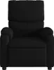 masážne kreslo vidaXL Black Fabric Náhľad obrázku produktu 4