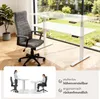 riess-ambiente Höhenverstellbarer Schreibtisch WHITE DESK Produktbild-Vorschau 3