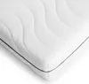 A close-up, studio shot of a white mattress. Produktbild-Vorschau