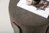 Coffey puf, podnóżkiem Ø52,5cm  brązowy, ciemny szary. Podgląd zdjęcia produktu 8
