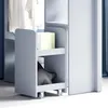 Flieks Etagenbett 90x200cm mit Kleiderbügel und Stauraum, Produktbild-Vorschau 5