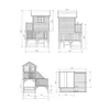 4iQ Spielhaus Hubert Gartenhaus aus Holz 226,5x176x272 cm Produktbild-Vorschau 3