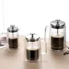 Doppelwandige French Press aus Glas – hitzebeständiger Produktbild-Vorschau 3