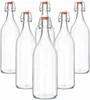 6x 2L Glasflaschen Bügelflaschen Likörflaschen Weinflasche Produktbild-Vorschau 1