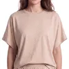 BOSS Damen-Pyjama-T-Shirt mit kurzen Ärmeln 50561029 Produktbild-Vorschau 2