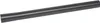 A single gray extension tube for a vacuum cleaner, lying horizontally on a white background. Produktbild-Vorschau