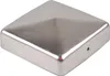10x Pfostenkappe Edelstahl 91 mm Pyramide Abdeckkappe für Produktbild-Vorschau 2