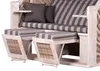 Strandkorb deVries PURE® Cliff XXL SUN - PE white kubu - Produktbild-Vorschau 5