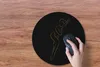 MuchoWow® Mauspad Mousepad Frau - Schwarz - Gold - Produktbild-Vorschau 3