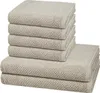 Cawö Pure 4 X Handtuch 2 X Duschtuch im Set Elegante Produktbild-Vorschau 1