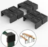 Deuba - Lot de 12 patins protecteurs en caoutchouc • Patins Voir les images du produit 2