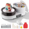 VEVOR Töpferscheibe, 35 cm Keramikrad Formmaschine, 60-300 Produktbild-Vorschau 2
