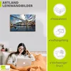 ARTland Leinwandbild Panorama Porto mit Eiffel Brücke Produktbild-Vorschau 2