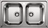 Blanco Dinas 8 - 523 377 Edelstahlspüle Bürstfinish Produktbild-Vorschau 1