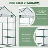 Outsunny Foliengewächshaus begehbares Gartenhaus mit 6 Produktbild-Vorschau 5
