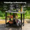 Royal Gourmet Grilltisch mit 85x50 cm Edelstahlplatte, Produktbild-Vorschau 4