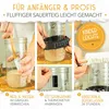 KRUSTENZAUBER Sauerteig Starter Set - 600ml Gärglas mit Produktbild-Vorschau 4