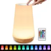 LED Nachttischlampe, Dimmbar Atmosphäre Tischlampe mit Produktbild-Vorschau 1