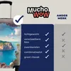 MuchoWow® Koffer Handgepäck Trolley Rollkoffer Kleine Produktbild-Vorschau 6