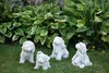 Garten Dekoration Hund Terrasse Stein Figuren Figur Deko Produktbild-Vorschau 2