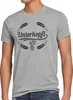 style3 Unterhopft Herren T-Shirt Kult Shirt Funshirt Bier Produktbild-Vorschau 1