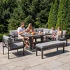 di volio Gartenmöbel Set Noli – grau, Outdoor Lounge aus Produktbild-Vorschau 2