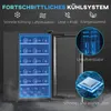 HOMCOM Weinkühlschrank, 91 Liter Kapazität, LED-Anzeige, Produktbild-Vorschau 5