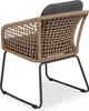 Gartenstuhl SANSIBAR SKOVBY BHT 58x76x66 cm grau Produktbild-Vorschau 2