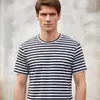 MFH Russ. Marine T-Shirt, halbarm, weiß-blau Produktbild-Vorschau 5