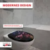 Grafner WC Sitz aus MDF stabile Qualität Colored Bubbles Produktbild-Vorschau 8