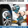 Akumulátorový rázový skrutkovač Drillpro Brushless 580 Nm Náhľad obrázku produktu 3