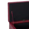 vidaXL Banc avec compartiment de rangement 116 cm vin rouge Voir les images du produit 5
