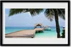 Bild 60x40 MDF-Rahmen Wandkunst Sea Bridge Architektur Produktbild-Vorschau 1