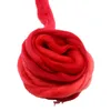 A close-up, isolated shot of a bundle of red wool. Produktbild-Vorschau
