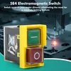 KJD6 5E4 Spínač nouzového zastavení IP55 s vodotěsným Náhled obrázku produktu 7