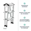 flexilife  Aluminium Trittleiter bis 150 kg belastbar, Produktbild-Vorschau 4