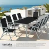 Ensemble de sièges en aluminium 8+1 - argent Voir les images du produit 4