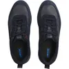 A top-down view of a pair of navy blue Geox sneakers. Podgląd zdjęcia produktu