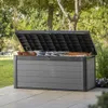 KETER Boîte de rangement Cortina 570 L Gris/Antracite Voir les images du produit 4