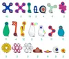 Zestaw Clixo – zestaw klocków magnetycznych, 150 elementów Podgląd zdjęcia produktu 3