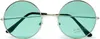 Oblique Unique Hippie Brille rund Retro Sonnenbrille Herren Produktbild-Vorschau 1