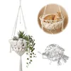 Katzenhängematte Boho Style Hängendes Schaukelbett Produktbild-Vorschau 2