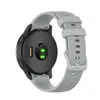 Strap-it Garmin Vivoactive 4s Armband Silikon - 40mm - Grau Produktbild-Vorschau 2
