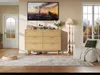 Commode en bois massif UnboxG 115x40x80 cm chêne – 6 Voir les images du produit 8