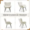 COLAMY: Silla moderna con estampado de hojas. Diseño Vista previa de la imagen del producto 14