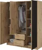 Kleiderschrank 150 cm Fioro - Schrank vom Hersteller, Produktbild-Vorschau 3