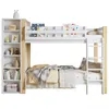 OKWISH Lit Superposé 90x200 cm - Lit Simple avec Armoire Voir les images du produit 11